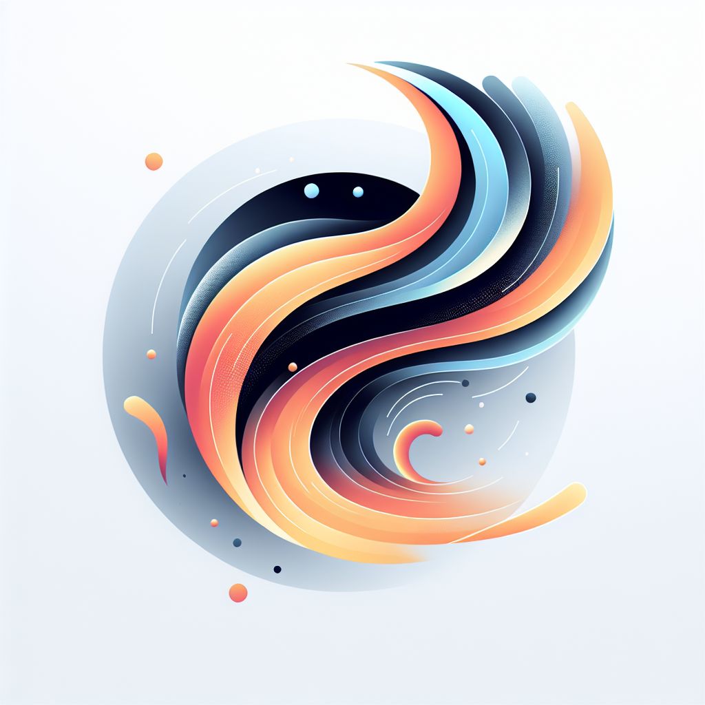 boost in illustration style with gradients and white background