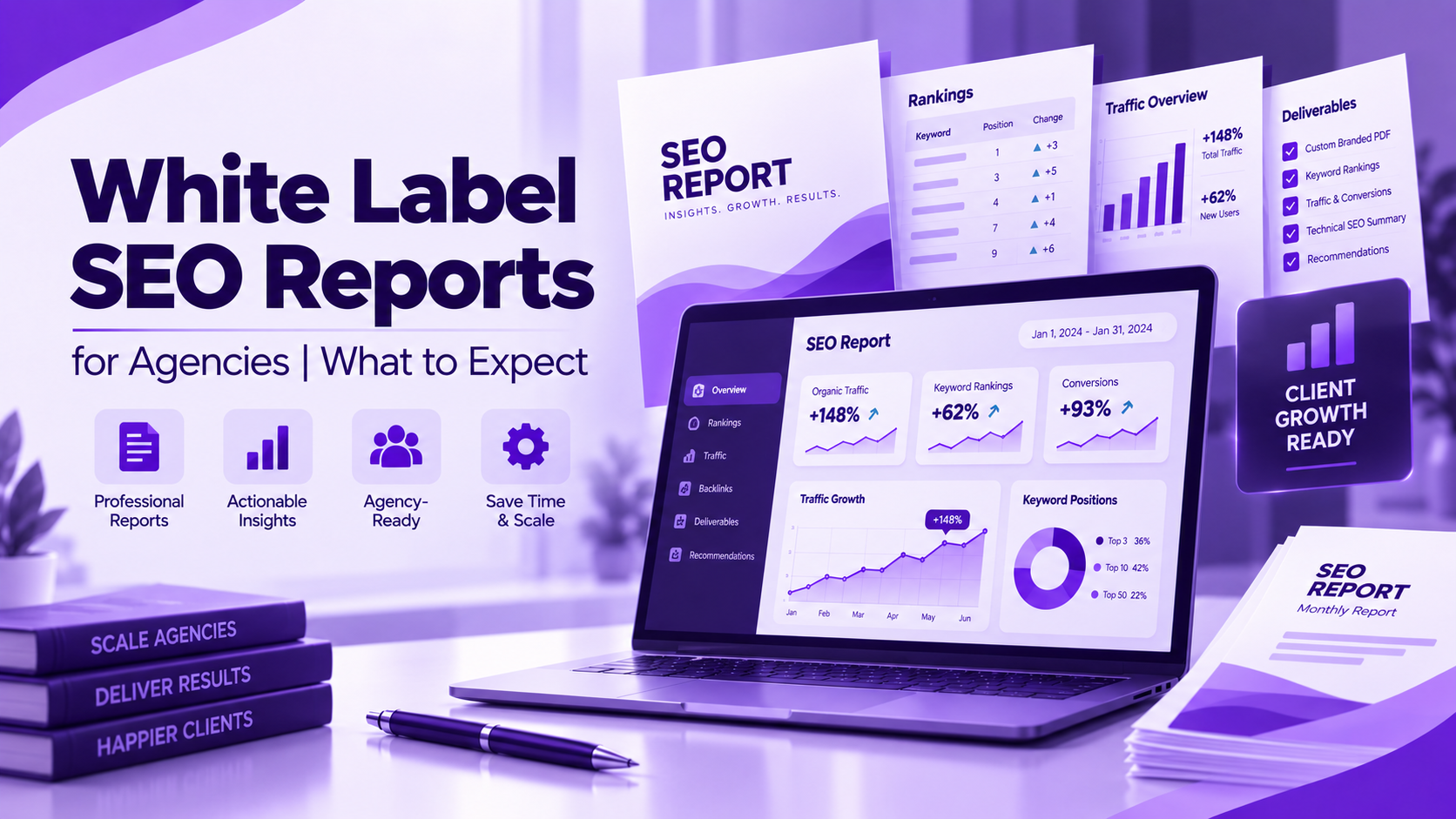 White label SEO reports for agencies, what to expect