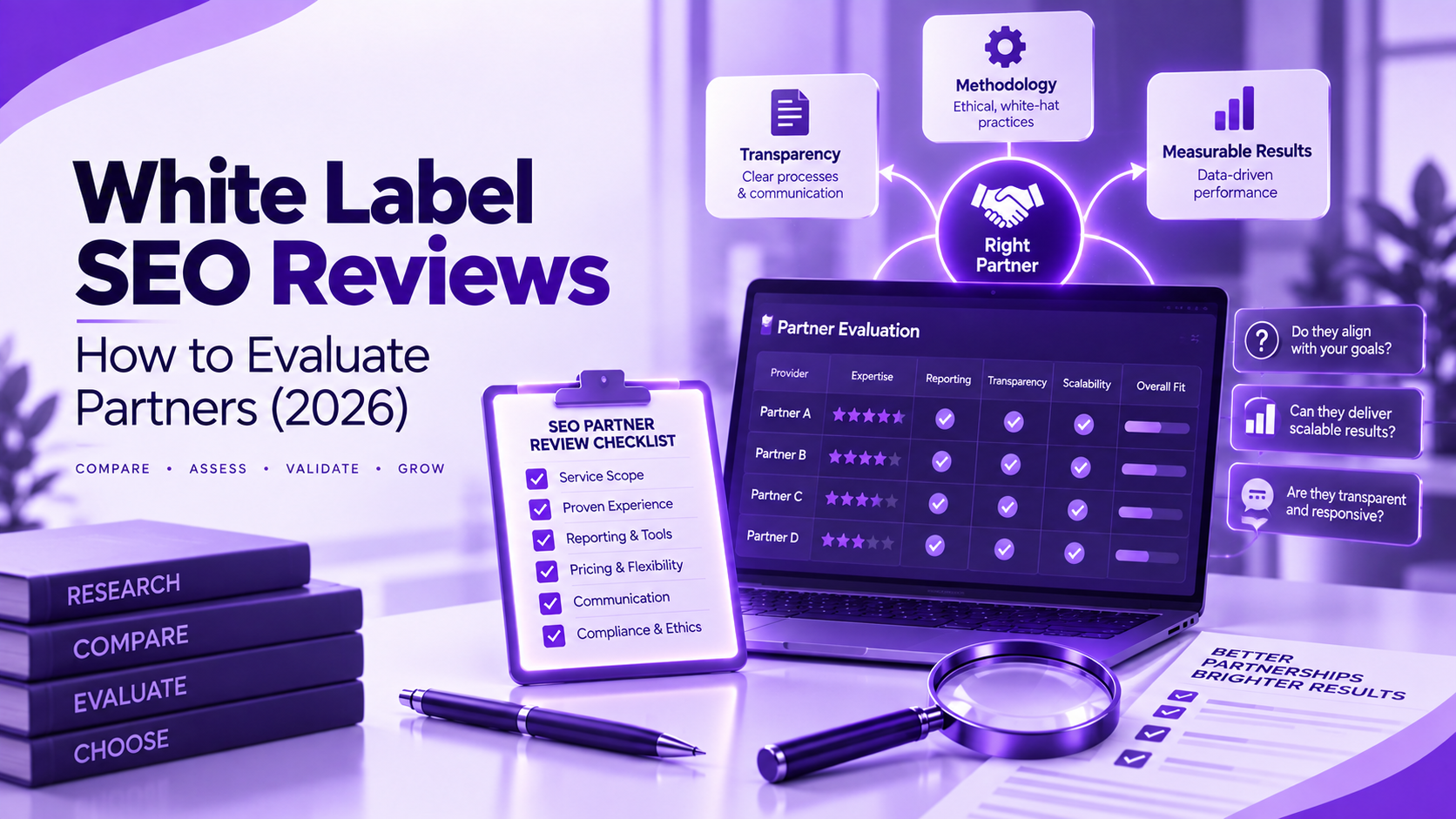 White label SEO reviews, how to evaluate partners in 2026