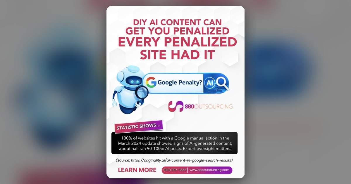 Google Penalize AI Content