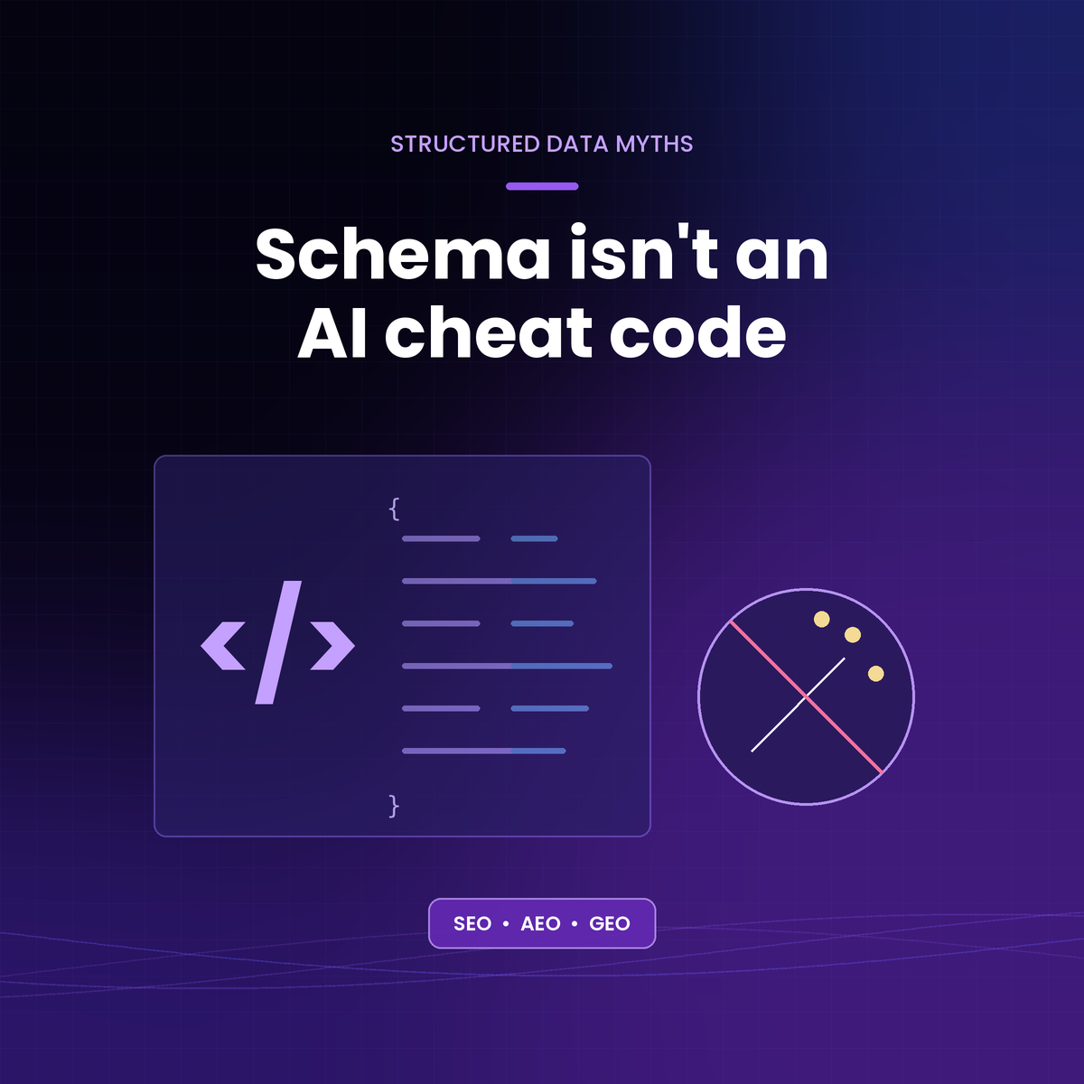 Schema isn't an AI cheat code