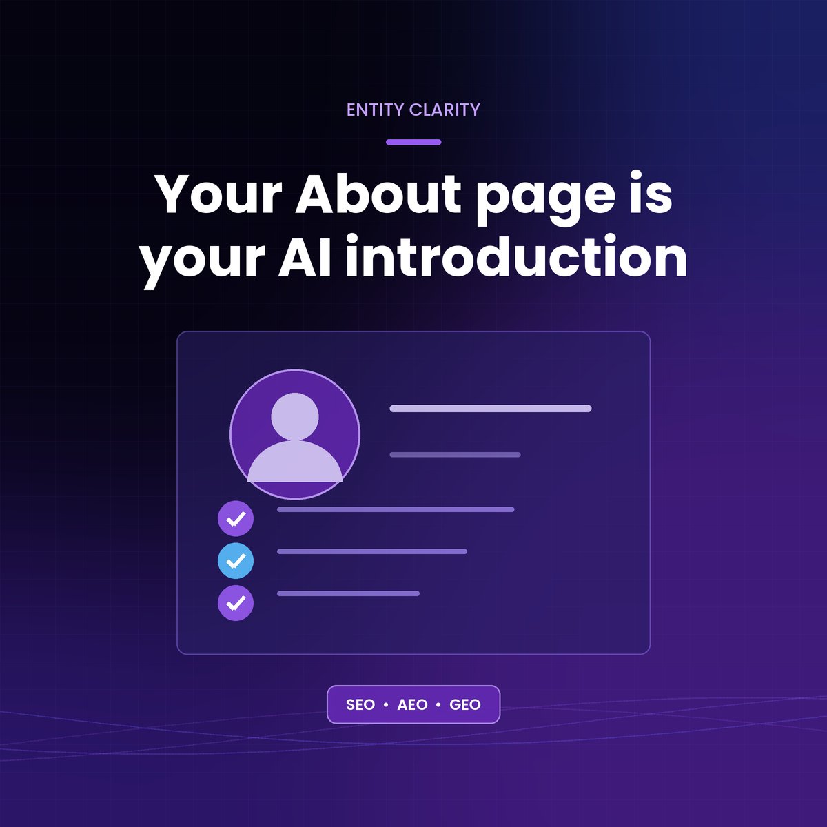 Your About page is your AI introduction