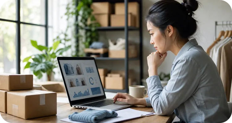 ecommerce store analytics review rounded